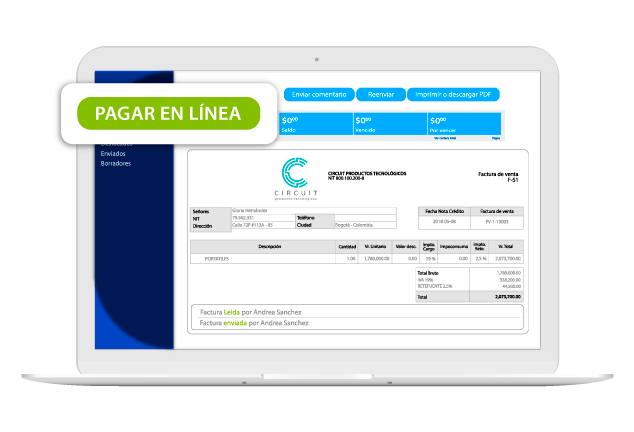 pago en linea siigo nube software administrativo y contable